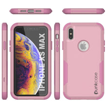 Load image into Gallery viewer, Punkcase for iPhone XS Max Belt Clip Multilayer Holster Case [Patron Series] [Pink]
