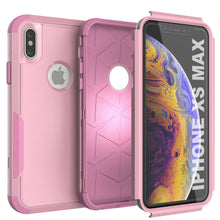 Load image into Gallery viewer, Punkcase for iPhone XS Max Belt Clip Multilayer Holster Case [Patron Series] [Pink]
