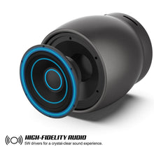 Load image into Gallery viewer, Punkcase ROCKER Portable Wireless Bluetooth Speaker for iPhone/Android [Metallic Grey]
