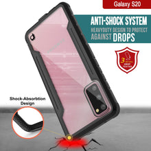 Load image into Gallery viewer, Punkcase S20 Ravenger Case Protective Military Grade Multilayer Cover [Black]
