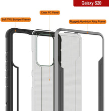 Load image into Gallery viewer, Punkcase S20 Ravenger Case Protective Military Grade Multilayer Cover [Grey-Black]
