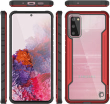 Load image into Gallery viewer, Punkcase S20 Ravenger Case Protective Military Grade Multilayer Cover [Red]
