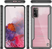 Load image into Gallery viewer, Punkcase S20 Ravenger Case Protective Military Grade Multilayer Cover [Grey-Black]
