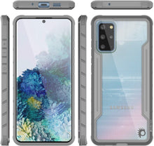 Load image into Gallery viewer, Punkcase S20+ Plus Ravenger Case Protective Military Grade Multilayer Cover [Grey]
