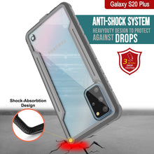 Load image into Gallery viewer, Punkcase S20+ Plus Ravenger Case Protective Military Grade Multilayer Cover [Grey]
