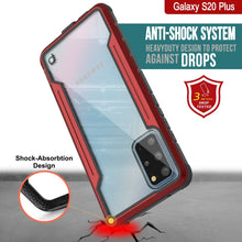 Load image into Gallery viewer, Punkcase S20+ Plus Ravenger Case Protective Military Grade Multilayer Cover [Red]
