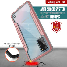 Load image into Gallery viewer, Punkcase S20+ Plus Ravenger Case Protective Military Grade Multilayer Cover [Rose-Gold]
