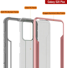Load image into Gallery viewer, Punkcase S20+ Plus Ravenger Case Protective Military Grade Multilayer Cover [Rose-Gold]
