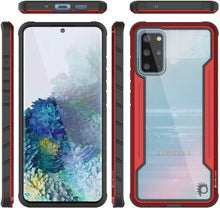 Load image into Gallery viewer, Punkcase S20+ Plus Ravenger Case Protective Military Grade Multilayer Cover [Red]
