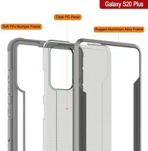 Load image into Gallery viewer, Punkcase S20+ Plus Ravenger Case Protective Military Grade Multilayer Cover [Grey]
