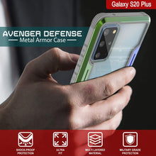 Load image into Gallery viewer, Punkcase S20+ Plus Ravenger Case Protective Military Grade Multilayer Cover [Rainbow]
