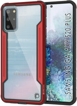 Load image into Gallery viewer, Punkcase S20+ Plus Ravenger Case Protective Military Grade Multilayer Cover [Red]
