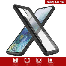 Load image into Gallery viewer, Punkcase S20+ Plus Ravenger Case Protective Military Grade Multilayer Cover [Black]
