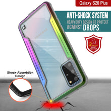 Load image into Gallery viewer, Punkcase S20+ Plus Ravenger Case Protective Military Grade Multilayer Cover [Rainbow]
