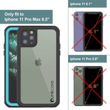 Load image into Gallery viewer, iPhone 12 Pro Max Waterproof IP68 Case, Punkcase [Blue]  [Maximus Series] [Slim Fit] [IP68 Certified] [Shockresistant] Clear Armor Cover with Screen Protector | Ultimate Protection

