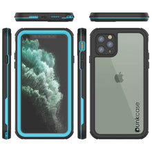 Load image into Gallery viewer, iPhone 12 Pro Max Waterproof IP68 Case, Punkcase [Blue]  [Maximus Series] [Slim Fit] [IP68 Certified] [Shockresistant] Clear Armor Cover with Screen Protector | Ultimate Protection
