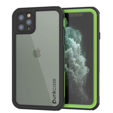 Load image into Gallery viewer, iPhone 12 Pro Max Waterproof IP68 Case, Punkcase [Green]  [Maximus Series] [Slim Fit] [IP68 Certified] [Shockresistant] Clear Armor Cover with Screen Protector | Ultimate Protection
