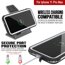 Load image into Gallery viewer, iPhone 12 Pro Max Waterproof IP68 Case, Punkcase [white]  [Maximus Series] [Slim Fit] [IP68 Certified] [Shockresistant] Clear Armor Cover with Screen Protector | Ultimate Protection
