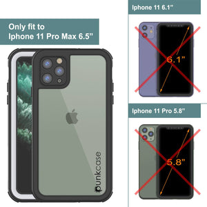 iPhone 12 Pro Max Waterproof IP68 Case, Punkcase [white]  [Maximus Series] [Slim Fit] [IP68 Certified] [Shockresistant] Clear Armor Cover with Screen Protector | Ultimate Protection
