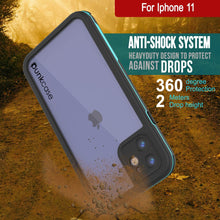 Load image into Gallery viewer, iPhone 12 Waterproof IP68 Case, Punkcase [teal]  [Maximus Series] [Slim Fit] [IP68 Certified] [Shockresistant] Clear Armor Cover with Screen Protector | Ultimate Protection
