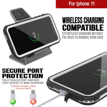 Load image into Gallery viewer, iPhone 12 Waterproof IP68 Case, Punkcase [white]  [Maximus Series] [Slim Fit] [IP68 Certified] [Shockresistant] Clear Armor Cover with Screen Protector | Ultimate Protection
