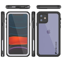 Load image into Gallery viewer, iPhone 12 Waterproof IP68 Case, Punkcase [white]  [Maximus Series] [Slim Fit] [IP68 Certified] [Shockresistant] Clear Armor Cover with Screen Protector | Ultimate Protection
