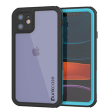 Load image into Gallery viewer, iPhone 12 Waterproof IP68 Case, Punkcase [Blue]  [Maximus Series] [Slim Fit] [IP68 Certified] [Shockresistant] Clear Armor Cover with Screen Protector | Ultimate Protection
