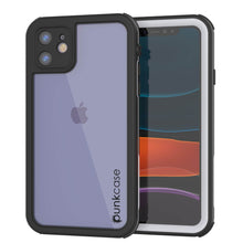 Load image into Gallery viewer, iPhone 12 Waterproof IP68 Case, Punkcase [white]  [Maximus Series] [Slim Fit] [IP68 Certified] [Shockresistant] Clear Armor Cover with Screen Protector | Ultimate Protection
