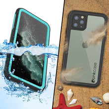 Load image into Gallery viewer, iPhone 12 Pro Waterproof IP68 Case, Punkcase [teal]  [Maximus Series] [Slim Fit] [IP68 Certified] [Shockresistant] Clear Armor Cover with Screen Protector | Ultimate Protection
