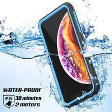 Load image into Gallery viewer, iPhone XS Waterproof IP68 Case, Punkcase [Blue] [Rapture Series]  W/Built in Screen Protector
