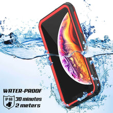 Load image into Gallery viewer, iPhone XS Waterproof IP68 Case, Punkcase [red] [Rapture Series]  W/Built in Screen Protector
