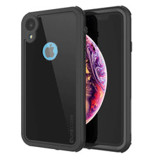 Load image into Gallery viewer, iPhone XR Waterproof IP68 Case, Punkcase [Shiny Black] [Rapture Series]  W/Built in Screen Protector
