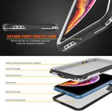 Load image into Gallery viewer, iPhone XR Waterproof IP68 Case, Punkcase [white] [Rapture Series]  W/Built in Screen Protector
