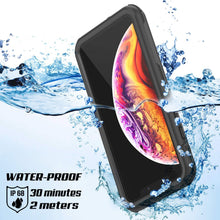 Load image into Gallery viewer, iPhone XR Waterproof IP68 Case, Punkcase [Black] [Rapture Series]  W/Built in Screen Protector
