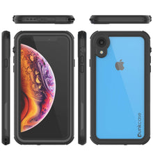 Load image into Gallery viewer, iPhone XR Waterproof IP68 Case, Punkcase [Black] [Rapture Series]  W/Built in Screen Protector
