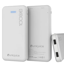Load image into Gallery viewer, PunkCase Wireless PowerBank 10000mah Battery Pack for iPhone X/XS/Max/XR / 11/10, iPad, Samsung Galaxy S10 / S9 and Many More [White]
