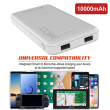 Load image into Gallery viewer, PunkCase Wireless PowerBank 10000mah Battery Pack for iPhone X/XS/Max/XR / 11/10, iPad, Samsung Galaxy S10 / S9 and Many More [White]
