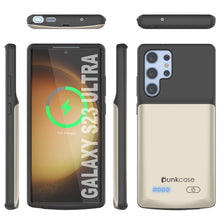 Load image into Gallery viewer, PunkJuice S23 Ultra Battery Case Silver - Portable Charging Power Juice Bank with 4800mAh
