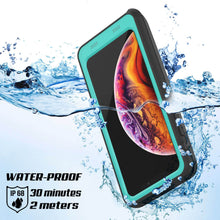 Load image into Gallery viewer, PunkJuice iPhone XR Battery Case, Waterproof, IP68 Certified [Ultra Slim] [Teal]
