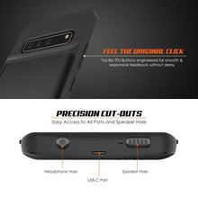 Load image into Gallery viewer, PunkJuice S10 5G Battery Case Reg. Black - Fast Charging Power Juice Bank with 4700mAh
