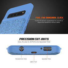 Load image into Gallery viewer, PunkJuice S10 5G Battery Case Blue Pattern - Fast Charging Power Juice Bank with 4700mAh
