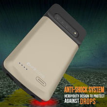 Load image into Gallery viewer, PunkJuice S10 5G Battery Case Gold - Fast Charging Power Juice Bank with 4700mAh
