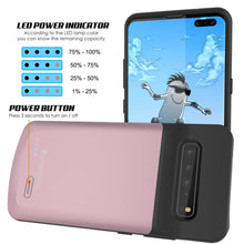 Load image into Gallery viewer, PunkJuice S10 5G Battery Case Rose - Fast Charging Power Juice Bank with 4700mAh
