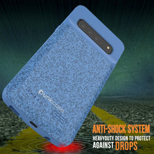 Load image into Gallery viewer, PunkJuice S10 5G Battery Case Blue Pattern - Fast Charging Power Juice Bank with 4700mAh
