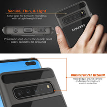 Load image into Gallery viewer, Galaxy S10 5G Case, PUNKcase [LUCID 3.0 Series] [Slim Fit] Armor Cover w/ Integrated Screen Protector [Grey]
