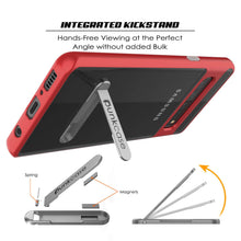 Load image into Gallery viewer, Galaxy S10 5G Case, PUNKcase [LUCID 3.0 Series] [Slim Fit] Armor Cover w/ Integrated Screen Protector [Red]
