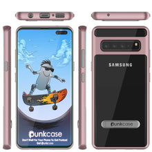 Load image into Gallery viewer, Galaxy S10 5G Case, PUNKcase [LUCID 3.0 Series] [Slim Fit] Armor Cover w/ Integrated Screen Protector [Rose Gold]
