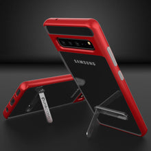 Load image into Gallery viewer, Galaxy S10 5G Case, PUNKcase [LUCID 3.0 Series] [Slim Fit] Armor Cover w/ Integrated Screen Protector [Red]

