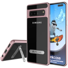 Load image into Gallery viewer, Galaxy S10 5G Case, PUNKcase [LUCID 3.0 Series] [Slim Fit] Armor Cover w/ Integrated Screen Protector [Rose Gold]
