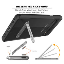 Load image into Gallery viewer, Galaxy S10 5G Case, PUNKcase [LUCID 3.0 Series] [Slim Fit] [Clear Back] Armor Cover w/ Integrated Screen Protector [Black]
